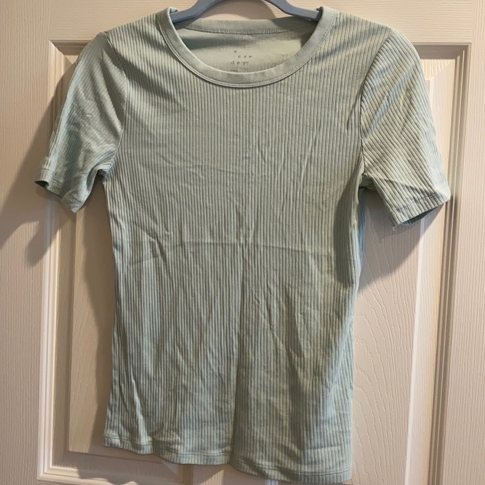 Light blue/green top